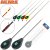 Удочка зимняя Akara Ice Pro L 355 (1,0-8,0г) 2-х составной Black