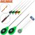 Удочка зимняя Akara Ice Pro L 355 (1,0-8,0г) 2-х составной Green