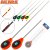 Удочка зимняя Akara Ice Pro L 355 (1,0-8,0г) 2-х составной Red