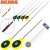 Удочка зимняя Akara Ice Pro L 355 (1,0-8,0г) 2-х составной Yellow