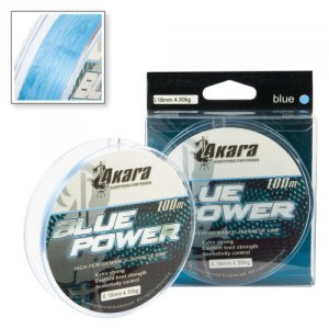 Леска Akara Blue Power голубая 100 м