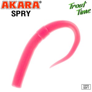 Силиконовая приманка Akara Trout Time SPRY 3.1 Cheese (10 шт)