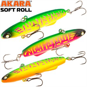 Воблер Akara раттлин Soft Roll