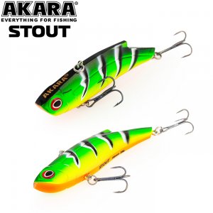 Воблер Akara раттлин Stout 90