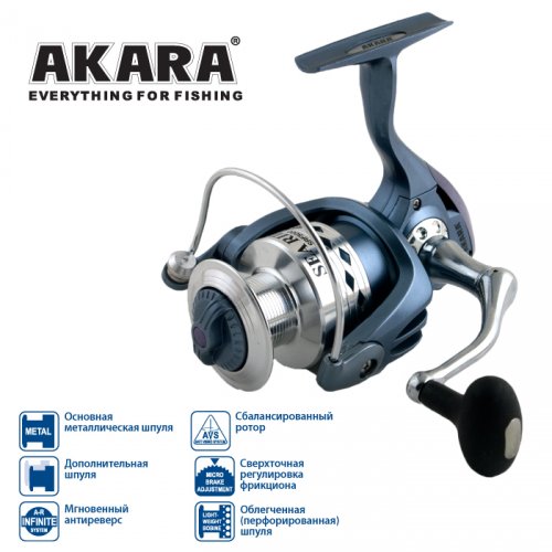 Катушка безынерционная Akara Sea Rider SRF