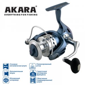 Катушка безынерционная Akara Sea Rider SRF