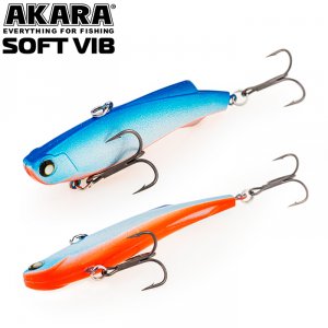 Воблер Akara раттлин Soft Vib