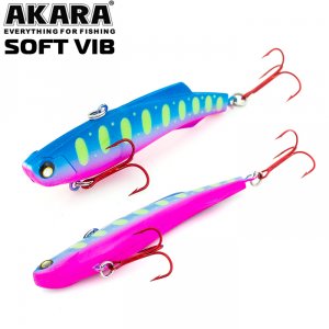 Воблер Akara раттлин Soft Vib