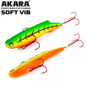 Воблер Akara раттлин Soft Vib