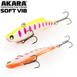 Воблер Akara раттлин Soft Vib
