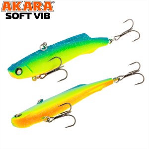 Воблер Akara раттлин Soft Vib