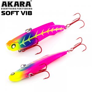 Воблер Akara раттлин Soft Vib
