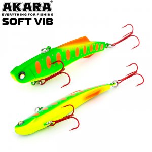 Воблер Akara раттлин Soft Vib