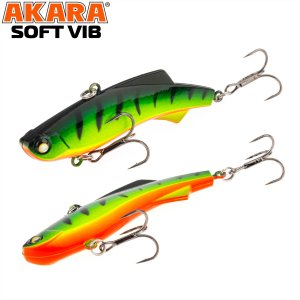 Воблер Akara раттлин Soft Vib