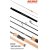 Спиннинг штекерный угольный Akara Trout E.L Sport UL (0,5-4,5) 1,98 м с цельной ручкой