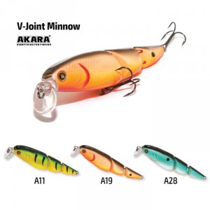 Воблер Akara V-Joint Minnow 95 F