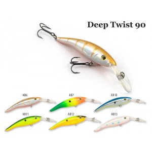 Воблер RAIDEN Deep Twist 90