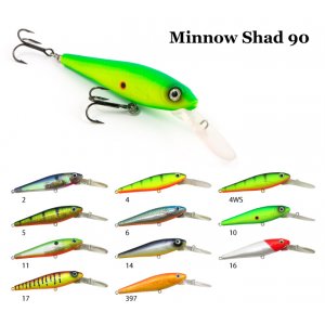 Воблер RAIDEN Minnow Shad 90