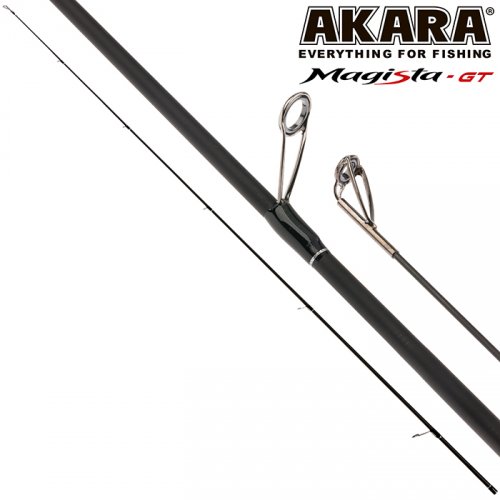 Хлыст угольный для спиннинга Akara Magista GT M822 (5,5-27) 2,48 м