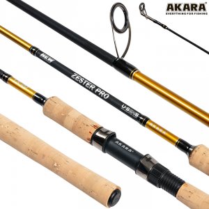 Спиннинг штекерный угольный 2 колена Akara Zester Pro TX-20